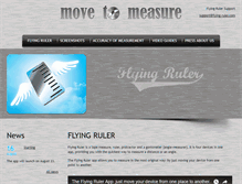 Tablet Screenshot of flying-ruler.com